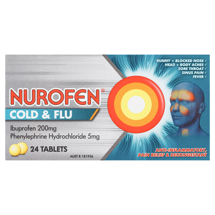 Nurofen Cold & Flu Tablets 24