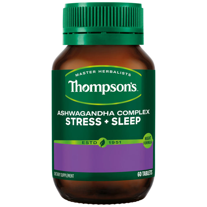 Thompsons Ashwagandha Complex Stress + Sleep Tablets 60