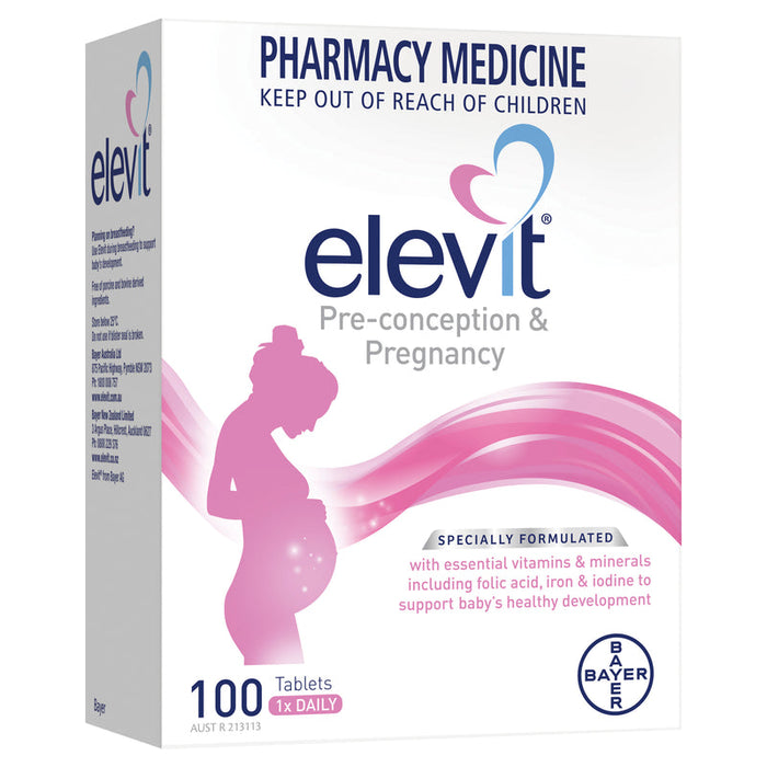 Elevit Pre-Conception & Pregnancy Tablets 100