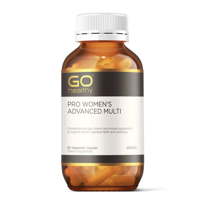 GO Healthy PRO Womens Advanced Multi Vege Capsules 60