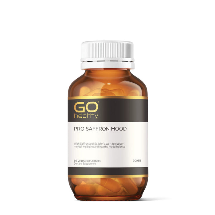 GO Healthy PRO Saffron Mood Vege Capsules 60