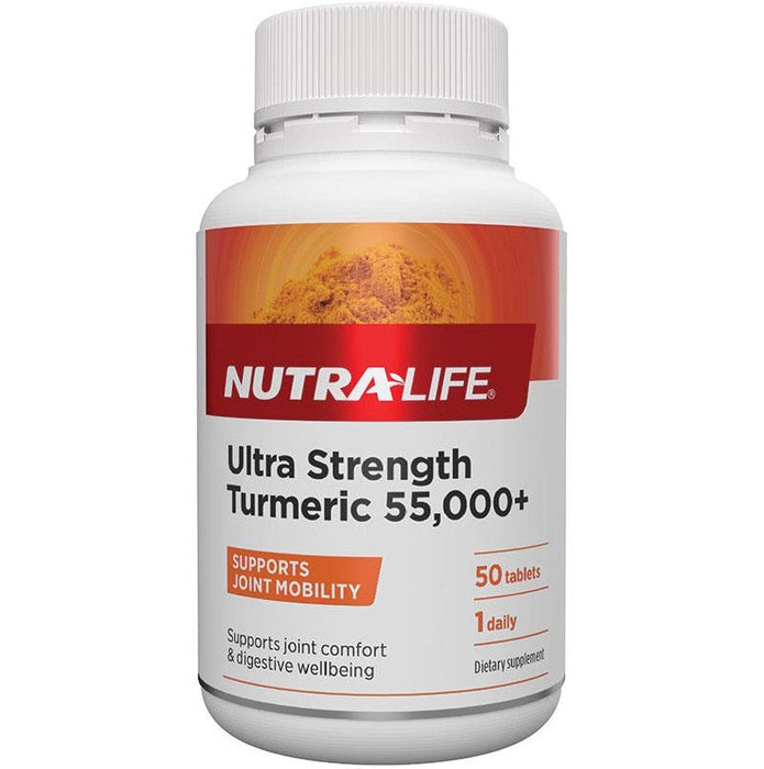 Nutralife Ultra Strength Turmeric 55,000+ Tablets 50