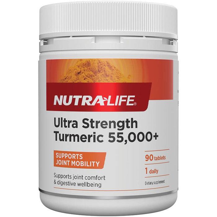 Nutralife Ultra Strength Turmeric 55,000+ Tablets 90