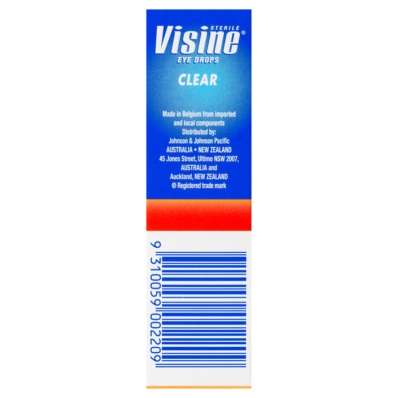 Visine Clear Eye Drops 15ml