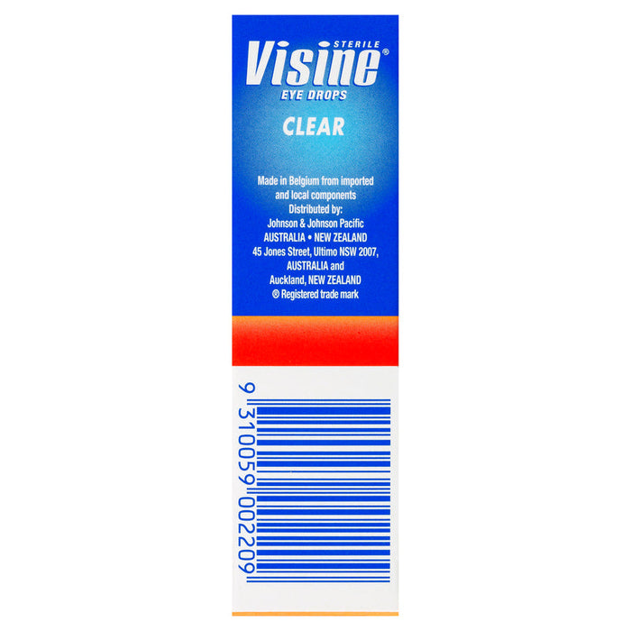 Visine Clear Eye Drops 15ml