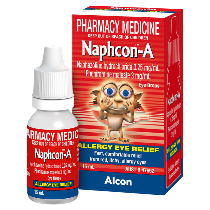 Naphcon-A Eye Drops 15mL Eye Drops for Allergy Eye Relief