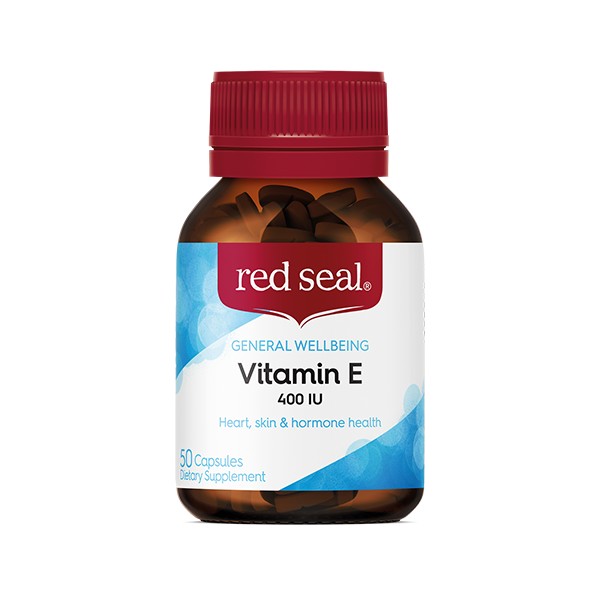 Red Seal Vitamin E 400IU Capsules 50