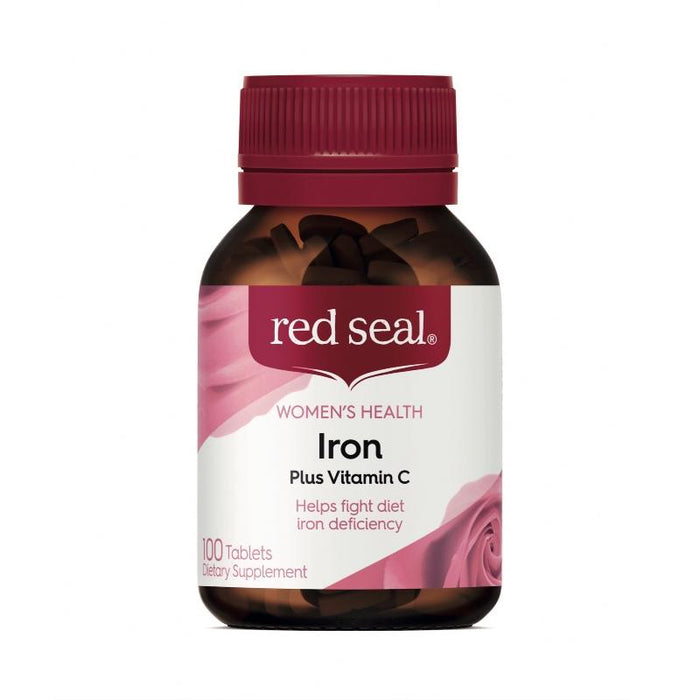 Red Seal Iron Plus Vitamin C Tablets 100