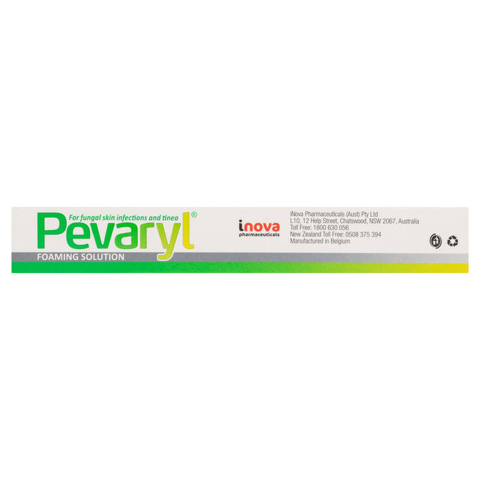 Pevaryl Foaming Solution Sachets 3x10g