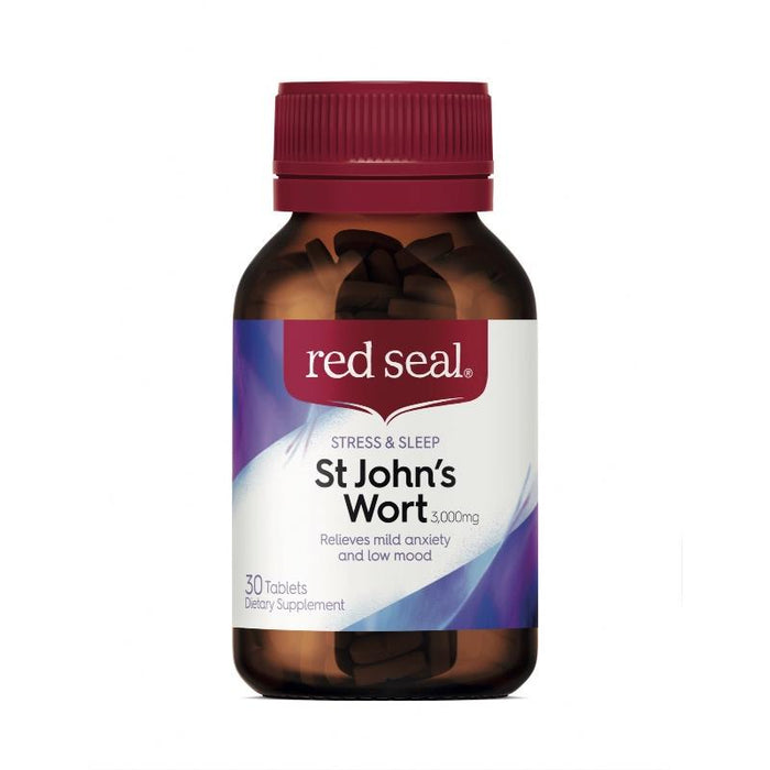 Red Seal St Johns Wort 3000mg Tablets 30