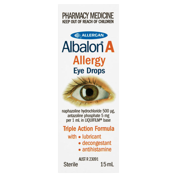 Albalon A Allergy Eye Drops 15mL