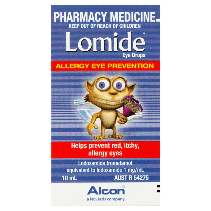 Lomide Eye Drops 10ml - Allergy Eye Prevention