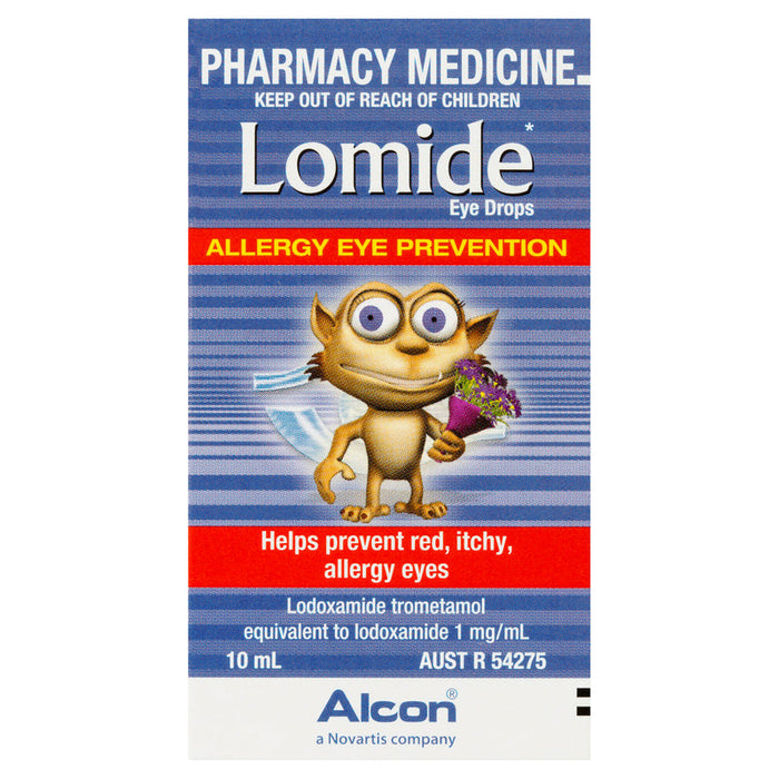 Lomide Eye Drops 10ml - Allergy Eye Prevention