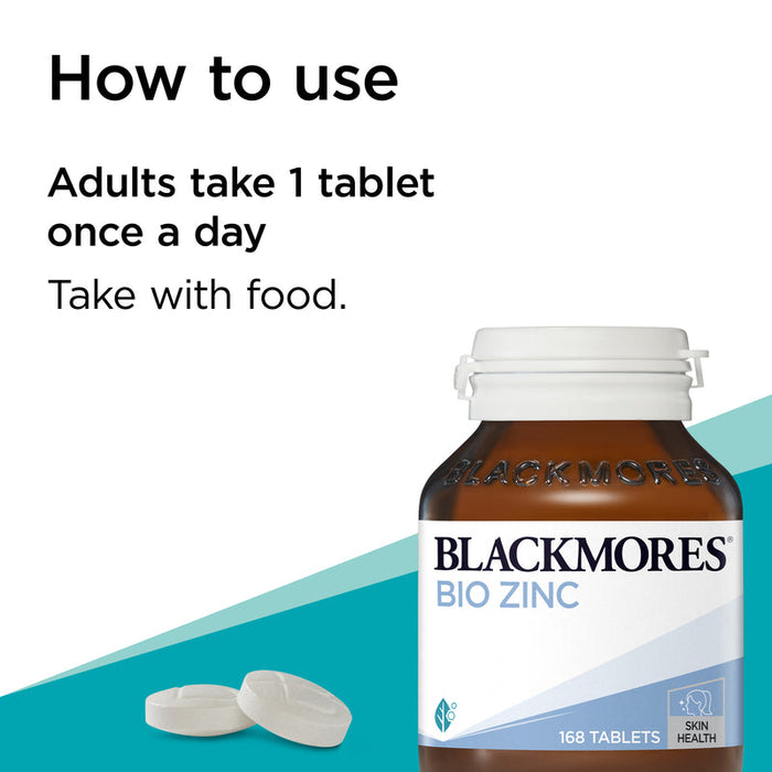 Blackmores Bio Zinc Tablets 168