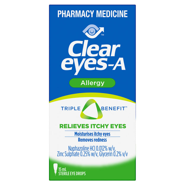 Clear Eyes-A Allergy Drops 15ml