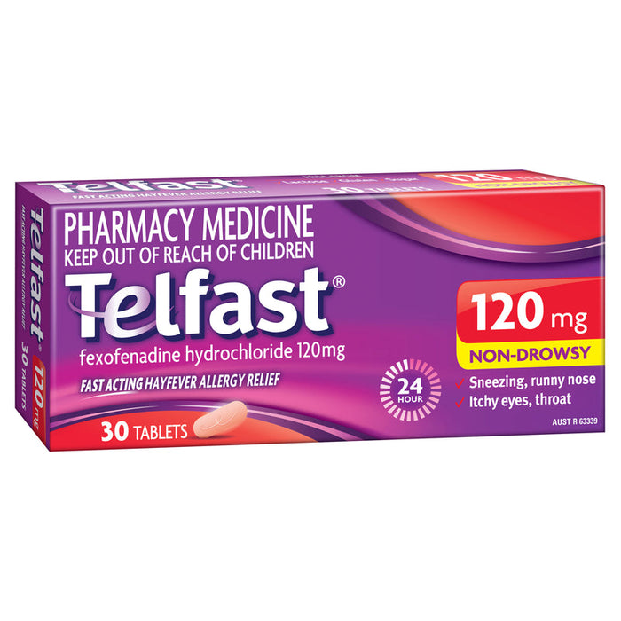 Telfast 120mg Tablets 30