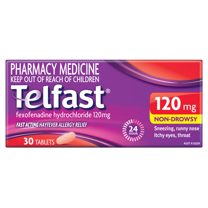 Telfast 120mg Tablets 30