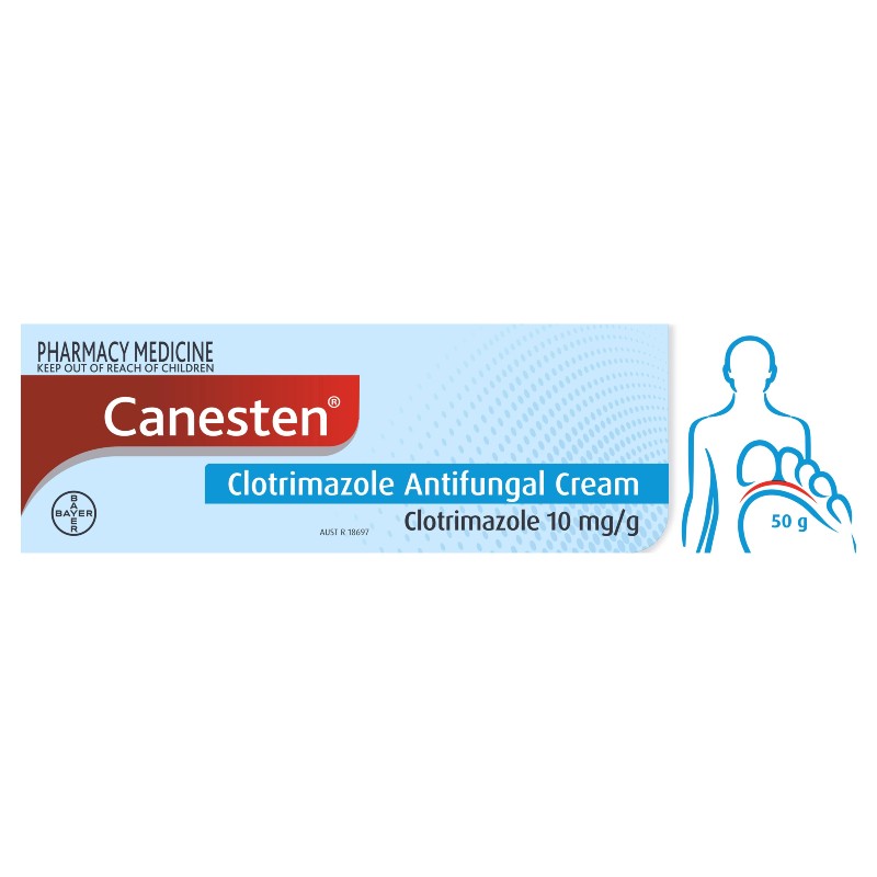 Canesten Clotrimazole AntiFungal Topical Cream 1% 50g