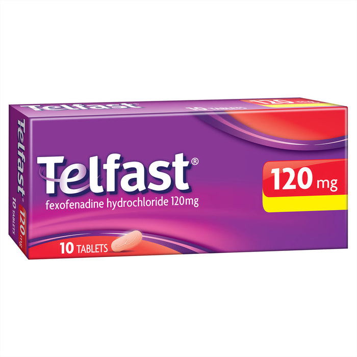 Telfast 120mg Tablets 10