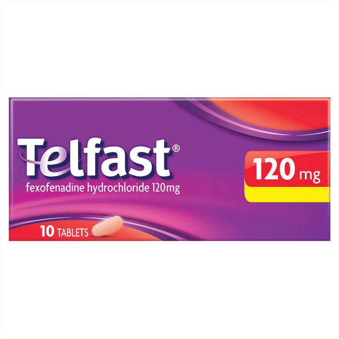 Telfast 120mg Tablets 10