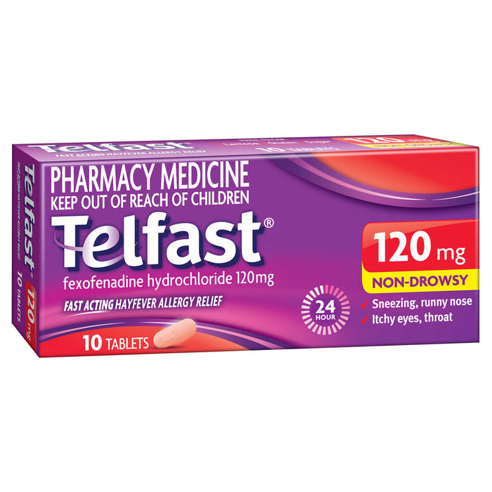 Telfast 120mg Tablets 10