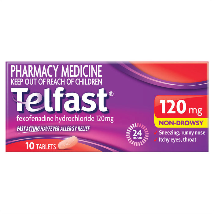 Telfast 120mg Tablets 10