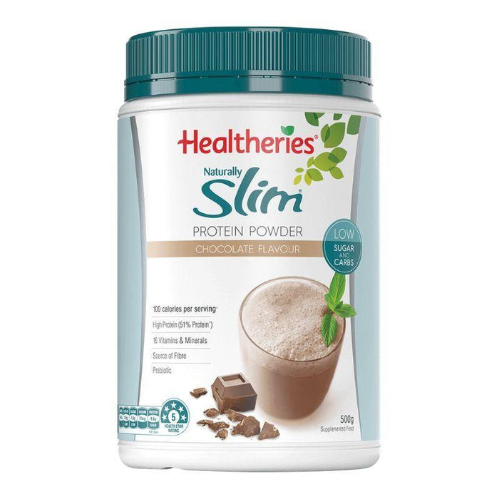 Healtheries Naturally Slim Protein Powder 500g - Chocolate