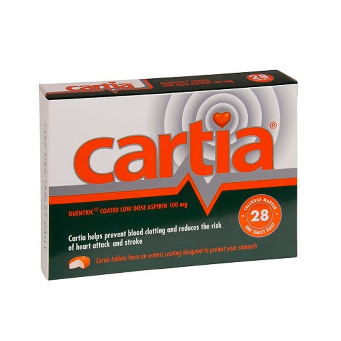 Cartia 100mg 28 Tablets