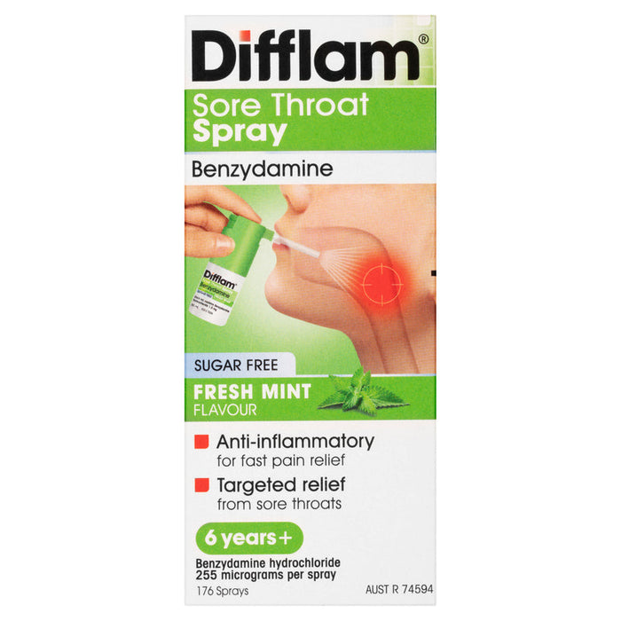 Difflam Sore Throat Spray Anti-Inflammatory 30ml