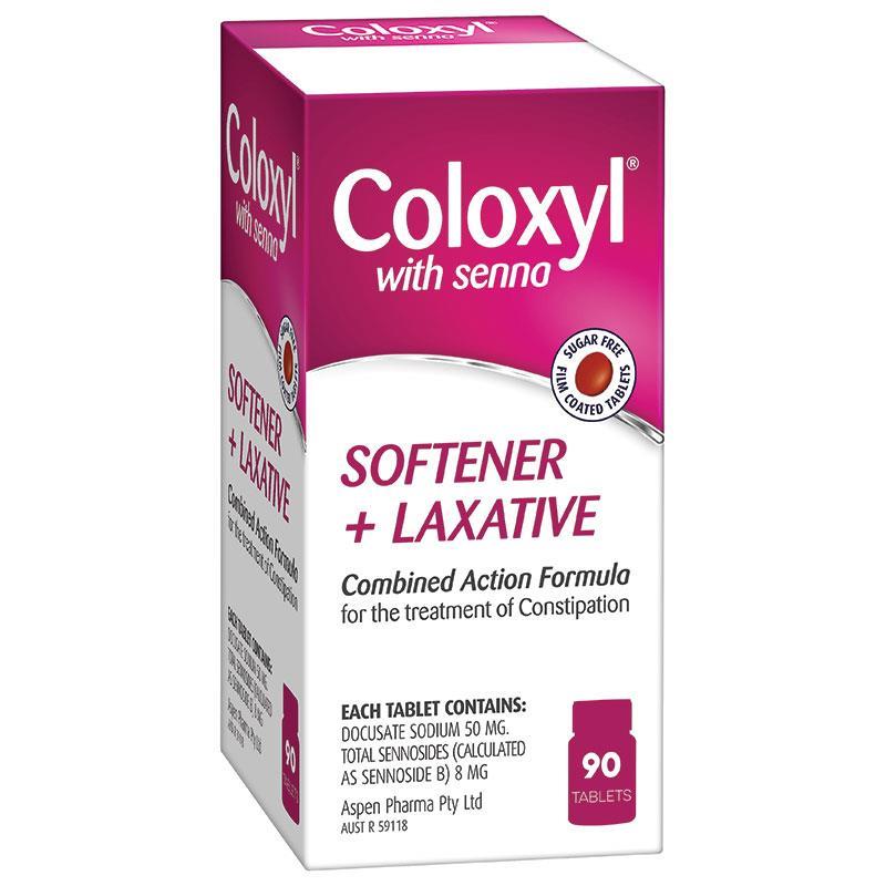 Coloxyl With Senna Tabs 90
