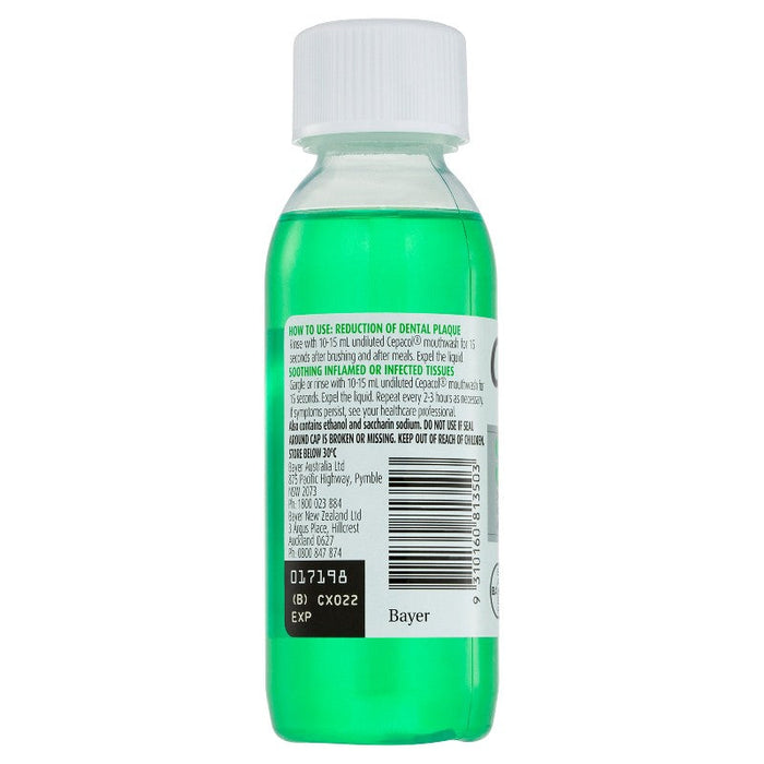 Cepacol Antibacterial Action Mint Mouthwash 150ml