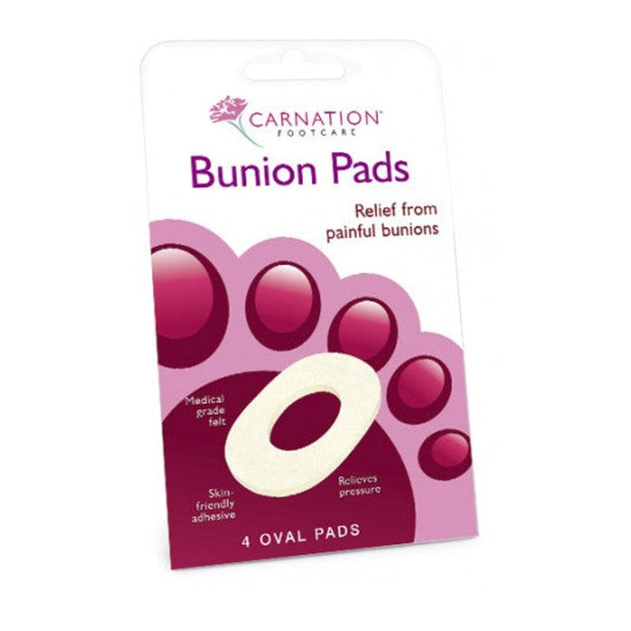 CARNATION Foot Bunion Ring Oval 4pk