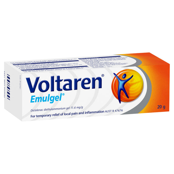 Voltaren Emulgel, Muscle and Back Pain Relief 20 g