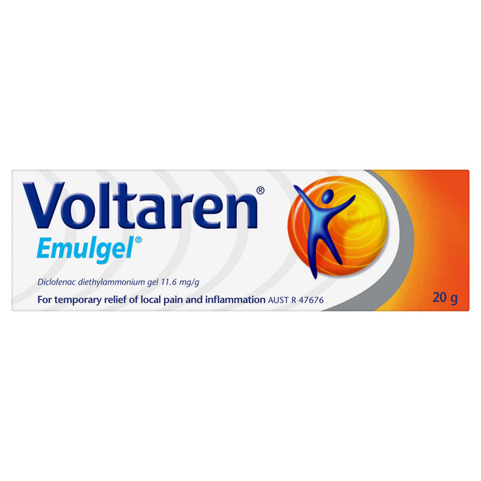 Voltaren Emulgel, Muscle and Back Pain Relief 20 g