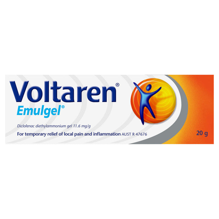 Voltaren Emulgel, Muscle and Back Pain Relief 20 g