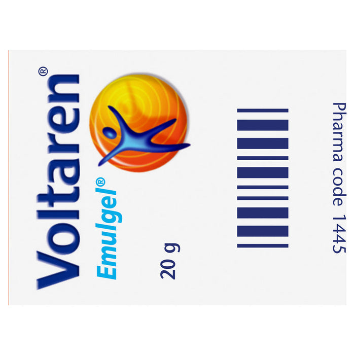 Voltaren Emulgel, Muscle and Back Pain Relief 20 g