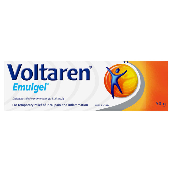 Voltaren Emulgel, Muscle and Back Pain Relief 50 g