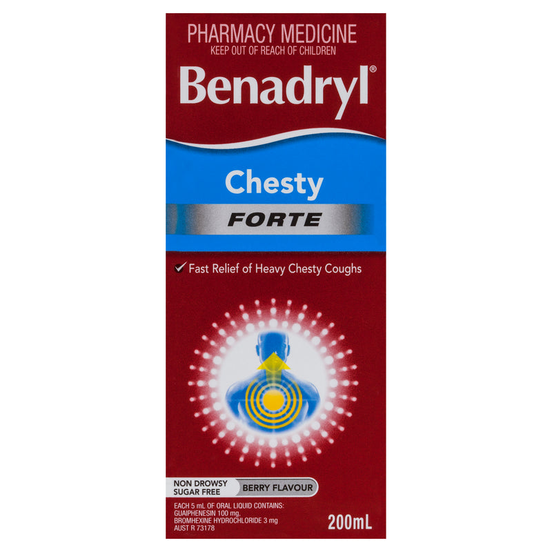 Benadryl Chesty cough Forte 200ml